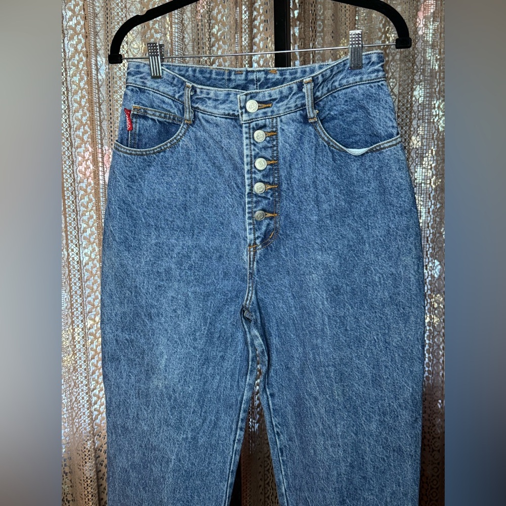 VTG BONGO High Rise Blue Jeans - Picture 2 of 7